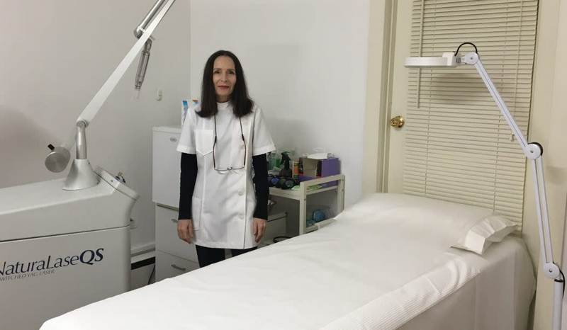 Hilary Quinn, a pioneer on the Australian scene. Photo: Melbourne Tattoo Removal